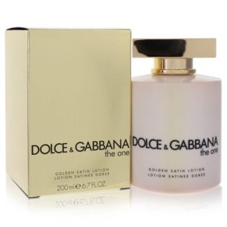 The One by Dolce & Gabbana Golden Satin Lotion 6.7 Oz