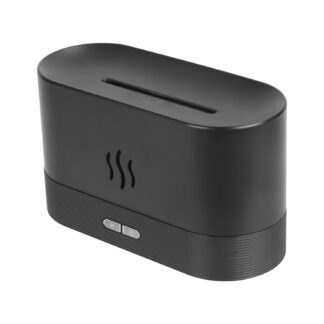 3D Flame Air Humidifier Essential Oil Ultrasonic Aroma Diffuser Bedroom Mist Home Spa Yoga Office